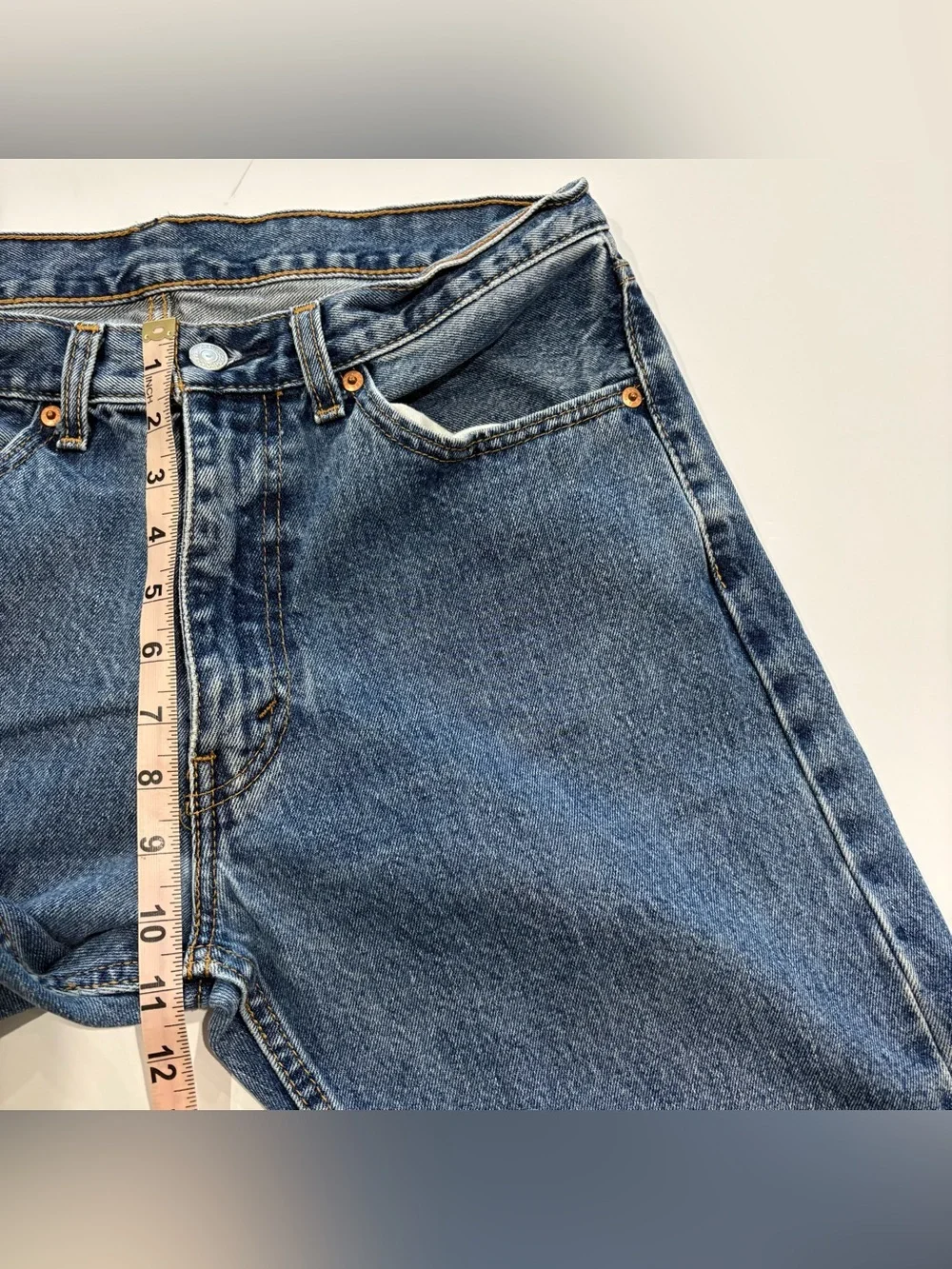 Levi’s‎ 505 Men’s Jeans 33x32 Regular Fit Straight Leg Blue Denim 00505-4886